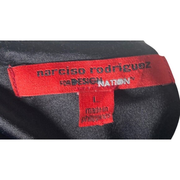 Narciso Rodriguez Dress Women's Size Large Design Nation Black Sequins - Picture 3 of 5
